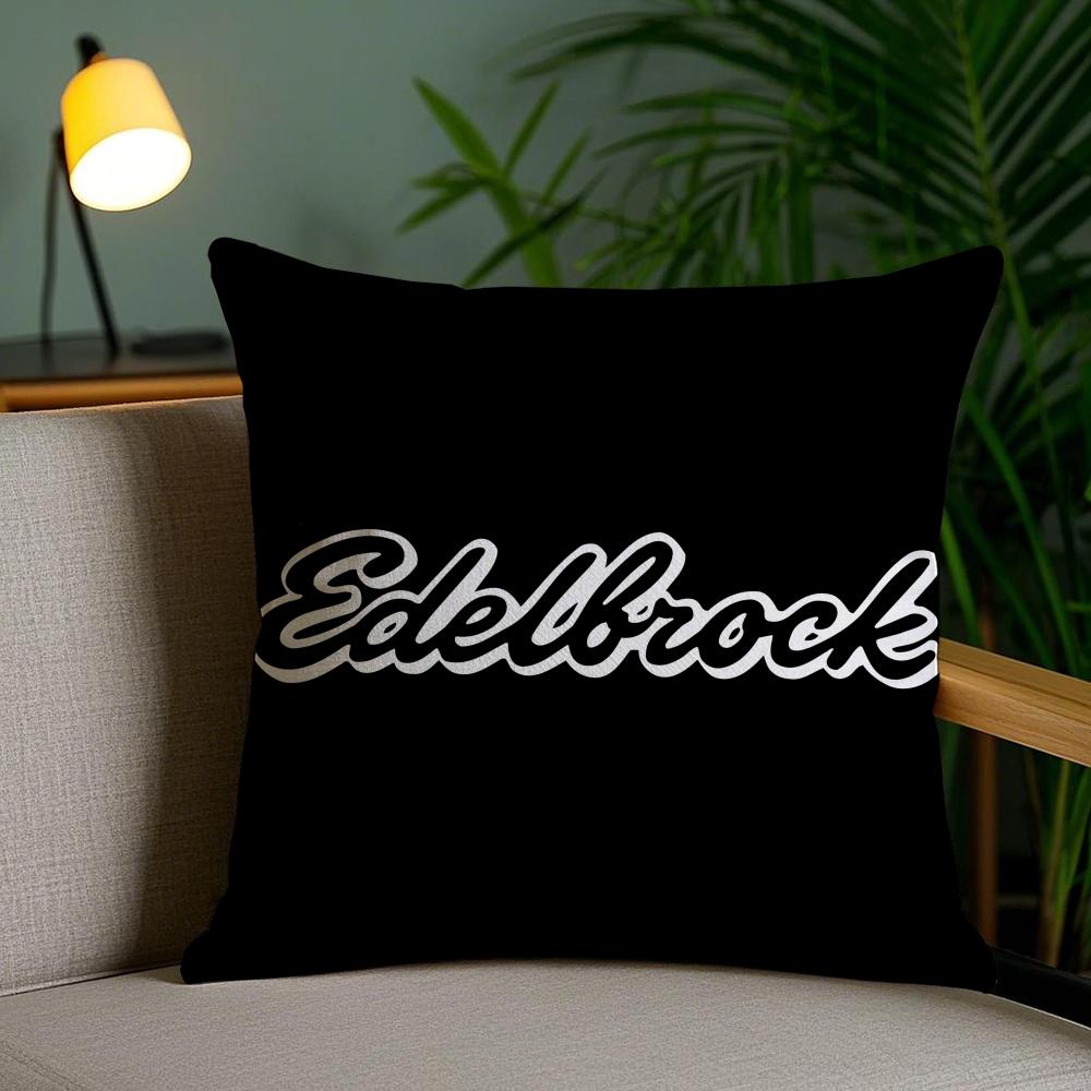Design E-Edelbrocks Cushion Cover Plush Fabric Soft Double-Sided Printed Invisible Zipper Sofa Pillow Case Home Decor