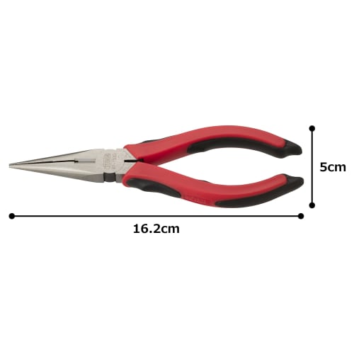 TONE Radio Pliers (Master Grip Type) RP-150G Red Total Length 162mm