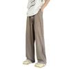 Solid Color Pants Men's Summer Straight Loose Trend American High Street Ins Tide Brand Drape Wide Leg Casual Trousers
