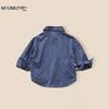 Children's Korean Style Plaid Cotton Shirt for Spring & Autumn 2025 - Casual Baby & Boys' Wear
