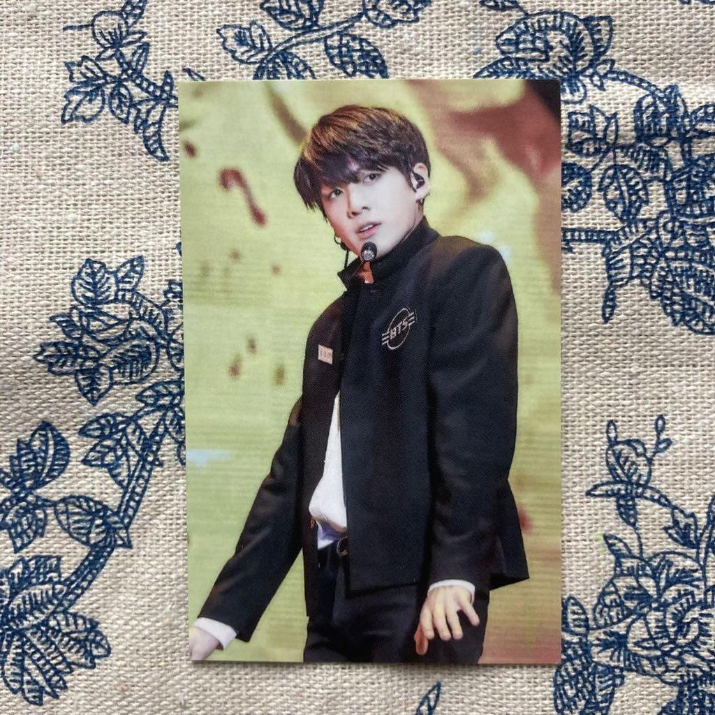 [USED] BTS Jungkook venue limited DVD random pre-order trading card bonus