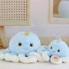 Plush Octopus Toy With Soft Short Plush And Pp Cotton Filling For Kids Gift