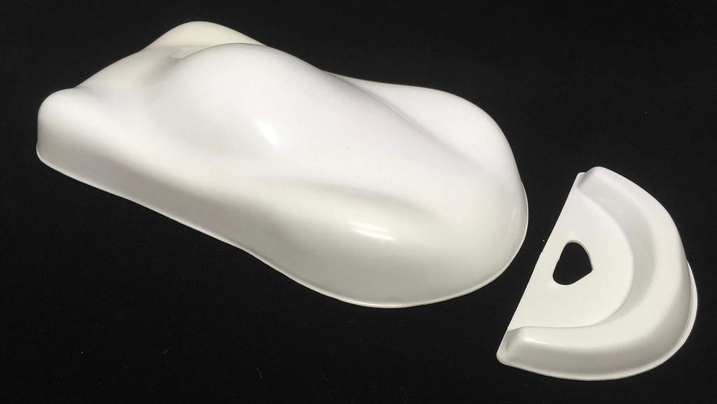 Car Shape Paint Sample Test Piece Paint Model Paint Color Sample Car Model 20 (White Pieces)
