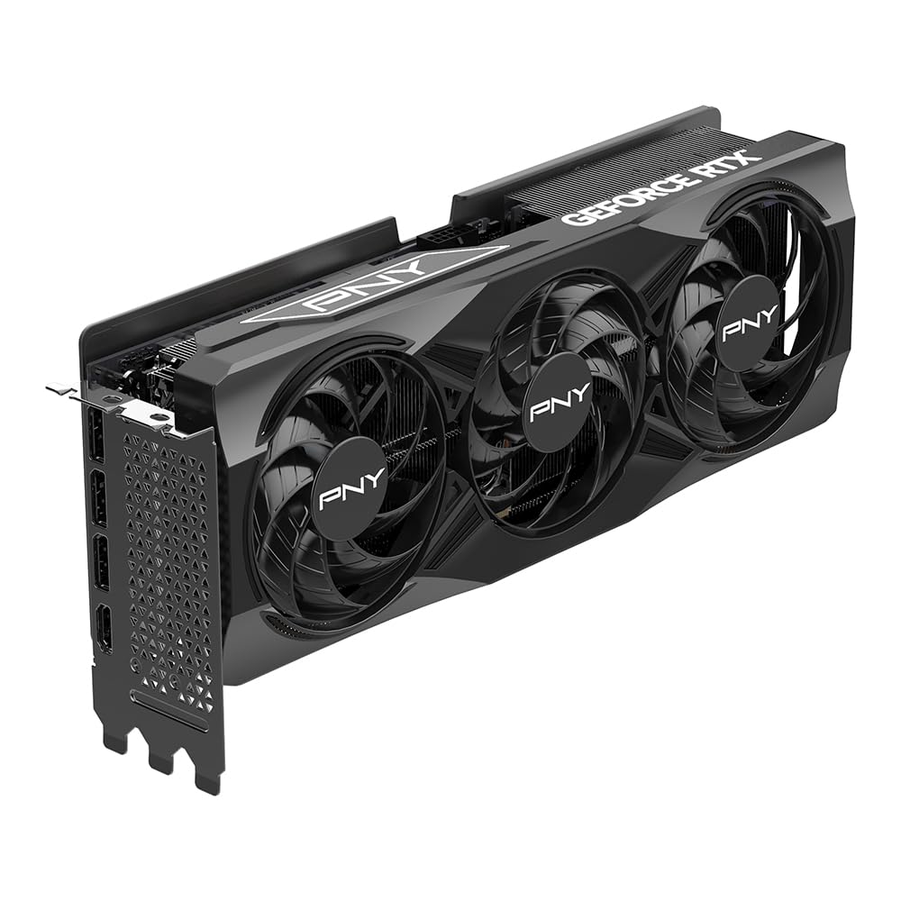 PNY GeForce RTX 5070 Ti 16GB Overclocked TripleFan Graphics Card VD9079 VCG5070T16TFXPB1-O