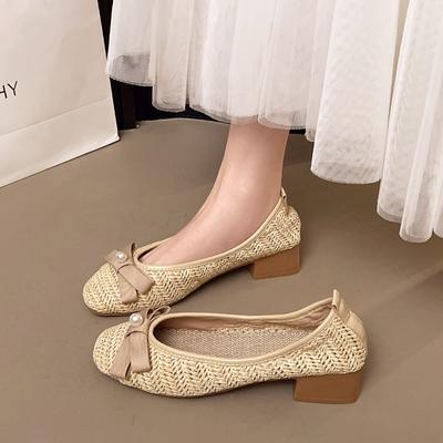 Fashion Flats Luxury Casual Shoes for Woman 2025 Kawaii Women's Summer Footwear Flat Cute Elegan Quick Delivery Trend