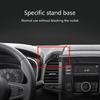 Automobile Car Mobile Holder Support Stand, Quick Release Button for for Music and Calls, Effortlessly Angles Adjustment