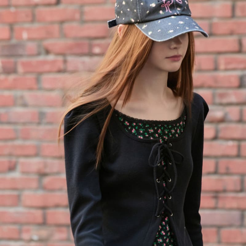 

EGOIST [BLUE LABEL] Кепка с вышивкой ER3OAH02 CHARCOAL FF