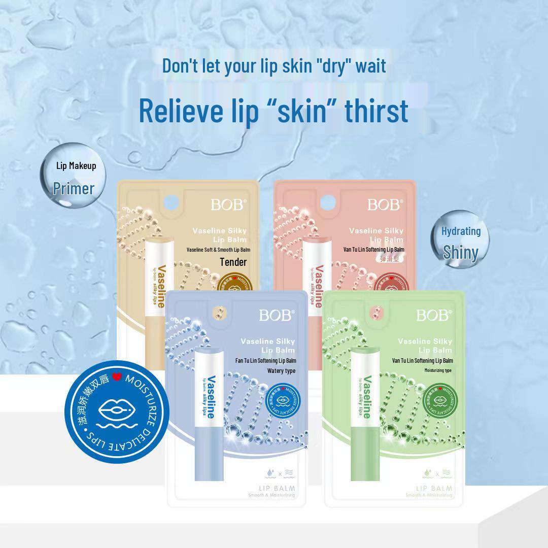 

БОБ Сквалановый бальзам для губ: Увлажняет, питает и осветляет – бесцветная основа для губной помады