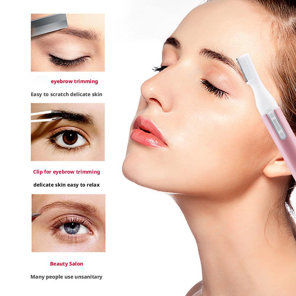 Electric Eyebrow Trimmer Mini Shaver Hair Remover Facial Shaver Hair Remover Facial And Neck Blur Lips Body Arms And Legs