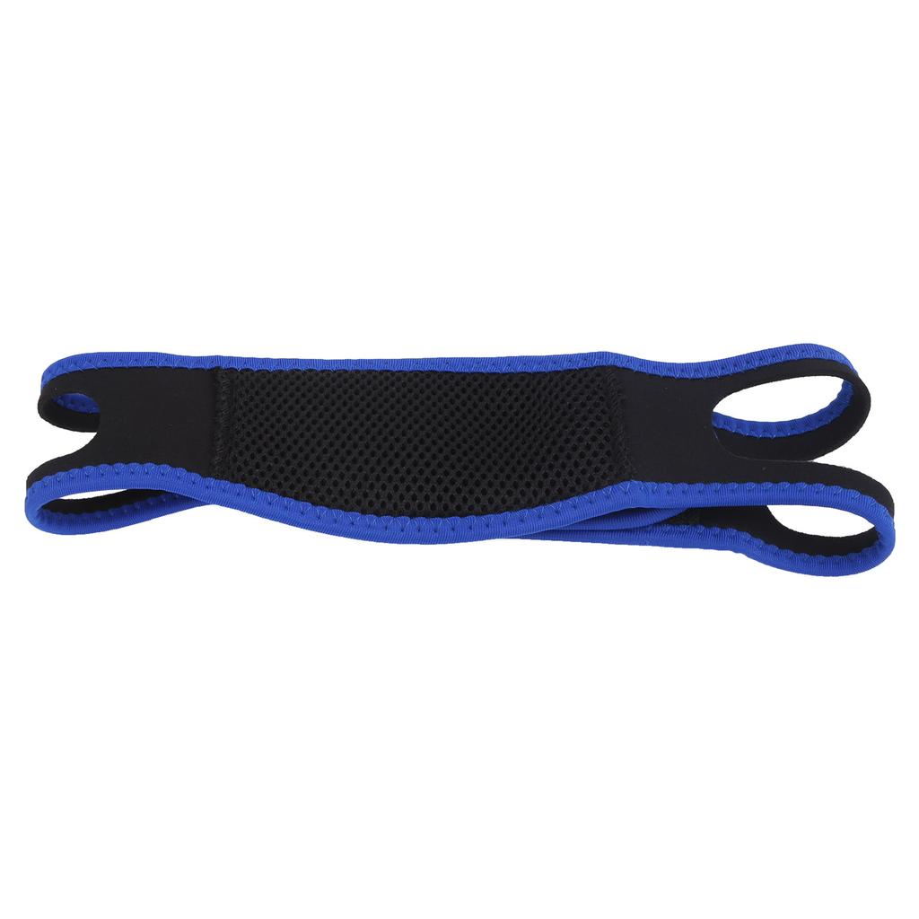 AntiSnoring Chin Strap Adjustable Breathable Stop Snoring Strap Jaw Support Belt(Royal Blue, Edge Covering )