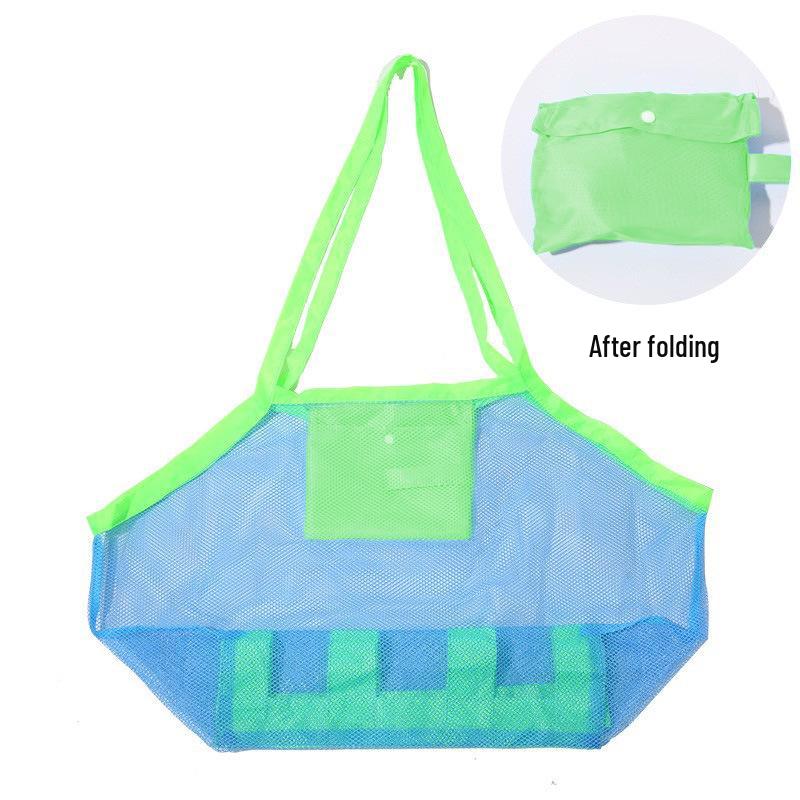 Large Capacity Children's Beach Toy Storage Mesh Bag