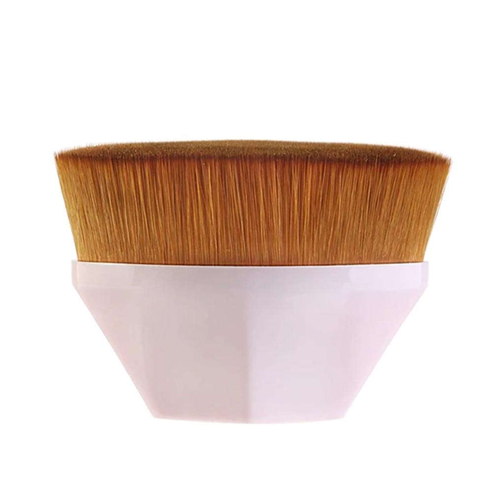 

Бесшовная кисть для тональной основы высокой плотности с алмазным уплотнением, косметическая кисть розовый