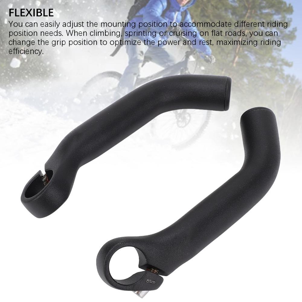 1 Pair Aluminum Alloy Bike Bar End Lightweight Bike Bar Extender End  Bike Upgrade Part