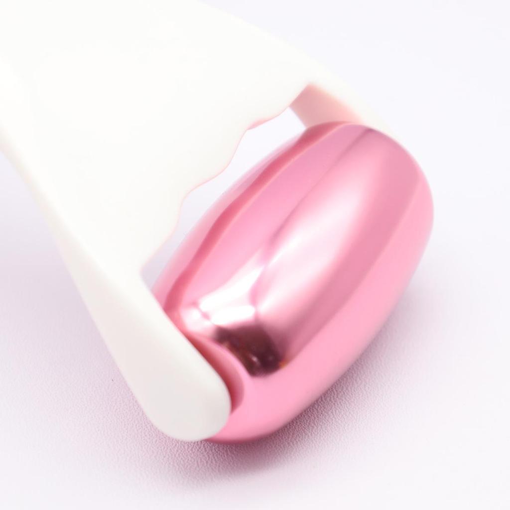 Cross-Border Metal Rose Gold Facial & Body Ice Massage Roller