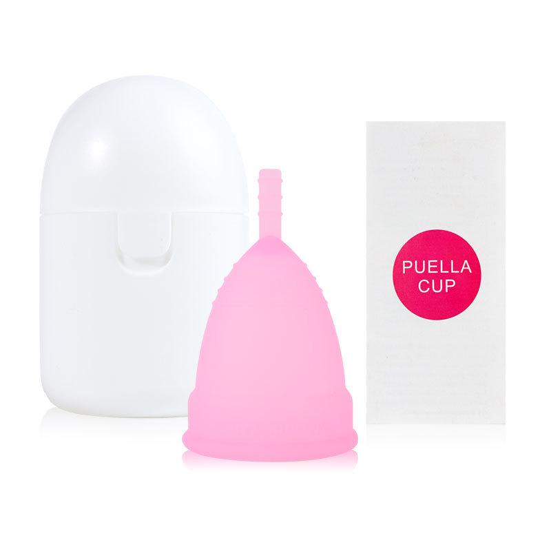 Microwave Silicone Menstrual Cup Storage Box - Compact Period Solution