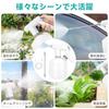 SANLIKE Electric Watering Can Sprayer, 2L Large Capacity, Extension Nozzle, Side Water Inlet, Automatic, Type-C Rechargeable, Compact, Convenient for