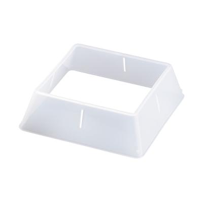 Akebono Sangyo Small Square Plate Made In Commercial Allows for Stacking Plates by Placing Them On Top of Effectively Utilizing Counter Space and