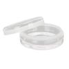 Glass Watch Oil Washing Jar Thickening Transparent Wristwatch Oil Cleaning Wash Tool