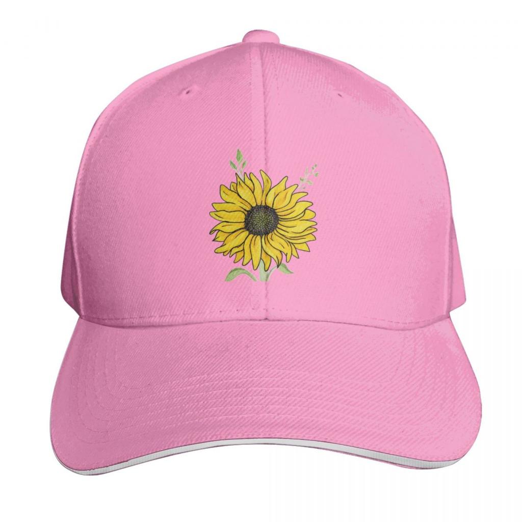 Lil Sunflower Baseball Cap Sun Hat Golf Wear Hiking Hat Visor Unisexs Caps Womens