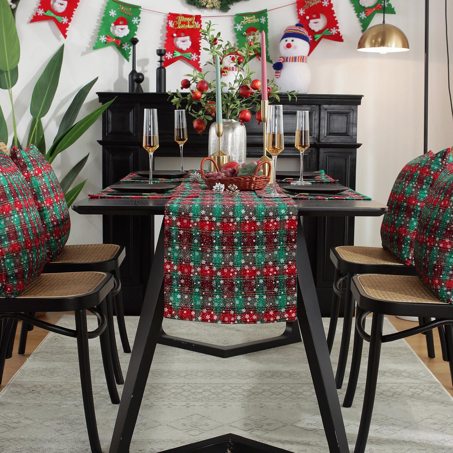 Рождественский флаг на стол праздничная скатерть флаг на стол тумба под телевизор чехол — фото 20