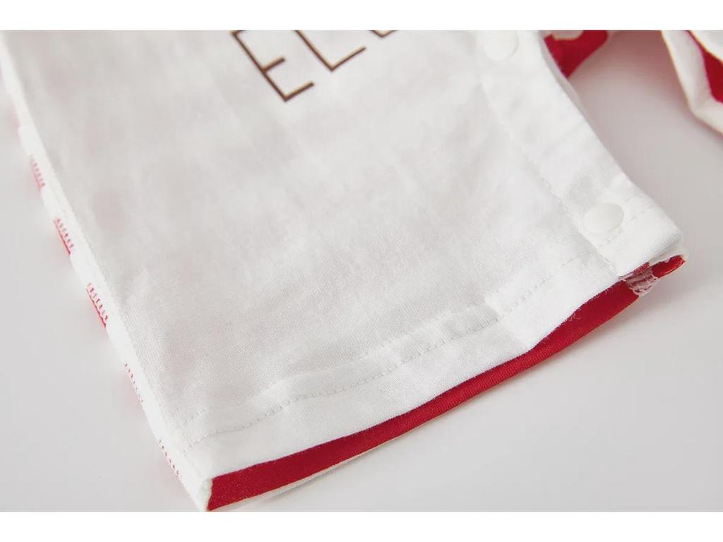 Unisex Newborn Pure Cotton Short-Sleeve Romper - Boneless One-Piece Crawling Outfit for Babies