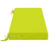 2 piece Bench Cushions SOEST 2 pcs. 100percent  Polyester Light Green
