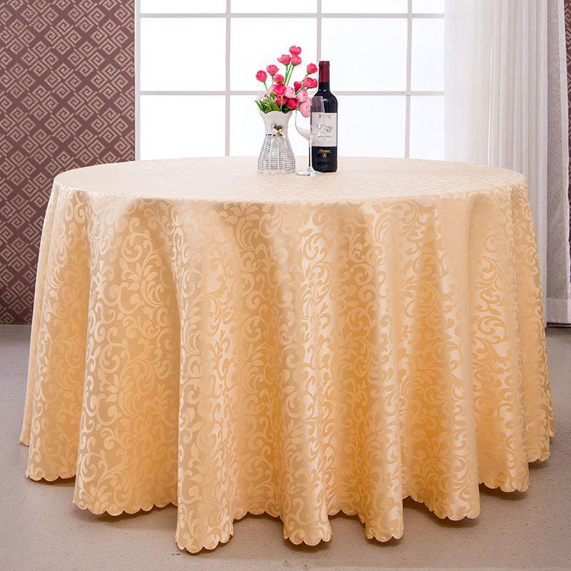 Hotel Tablecloths, Restaurant, Home, Wedding, and Banquet Tablecloths; Thickened Tablecloths for Square, Rectangular, and Round Tables