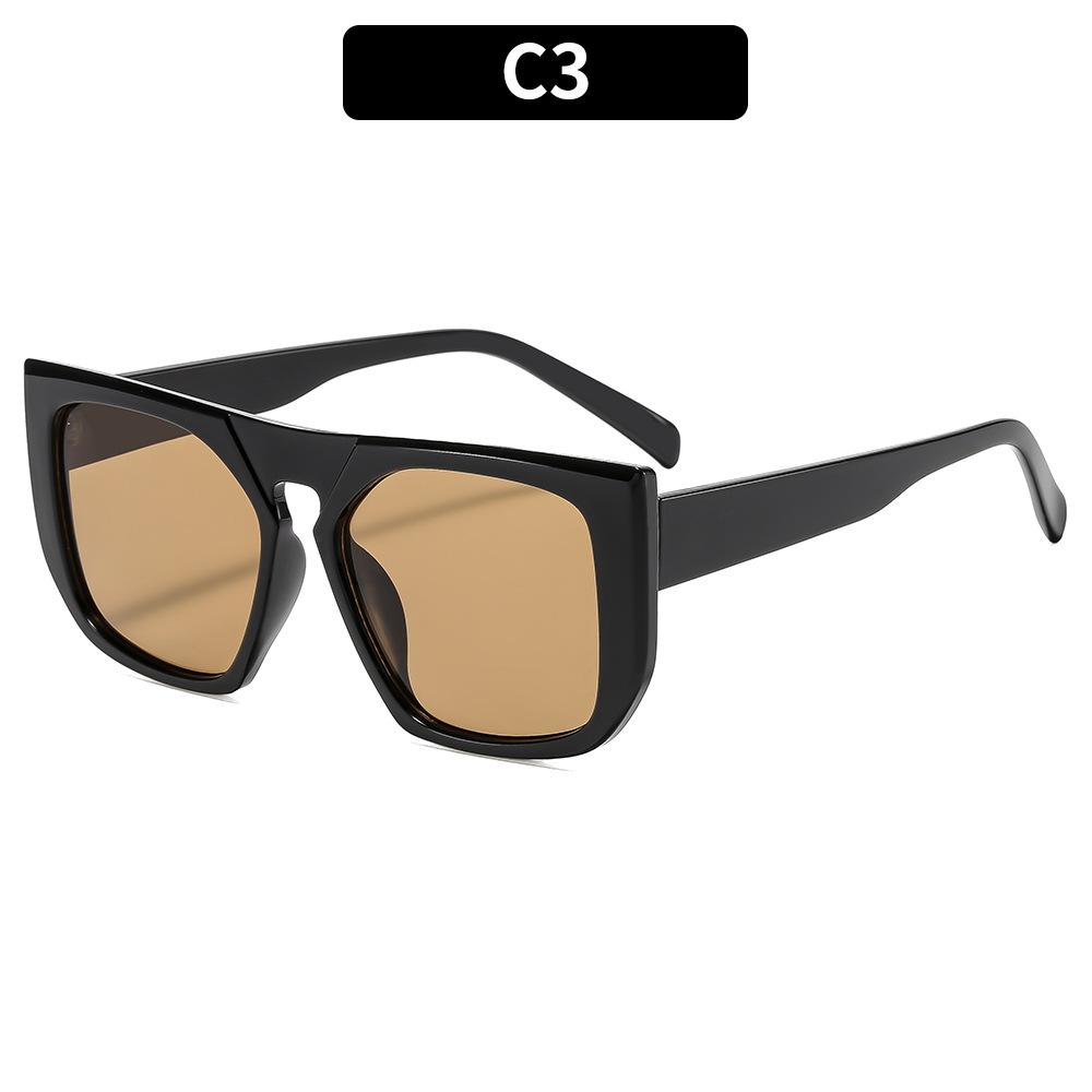 Women's Sunglasses, Men's and Women's Fashion Large-frame Sunglasses