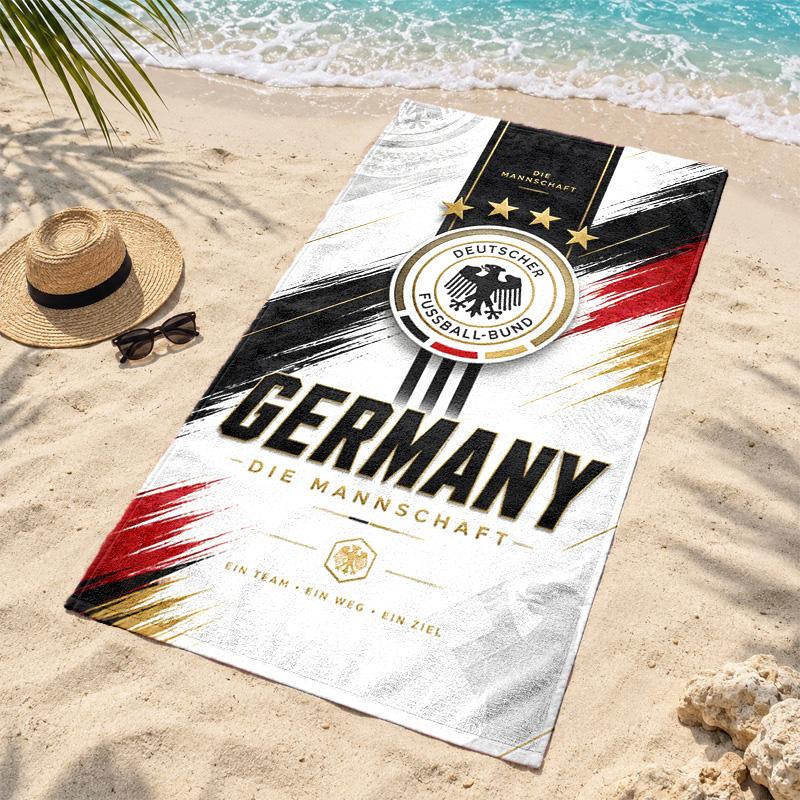 Germany national football team Microfiber Beach Towel Quick Dry Sand Free Lightweight Beach Towels for Travel Swimming Camping