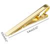 Stainless Steel Silver Gold Toned Practical Necktie Clasp Metal Tie Clip Pin Suit Clip for Men Gift