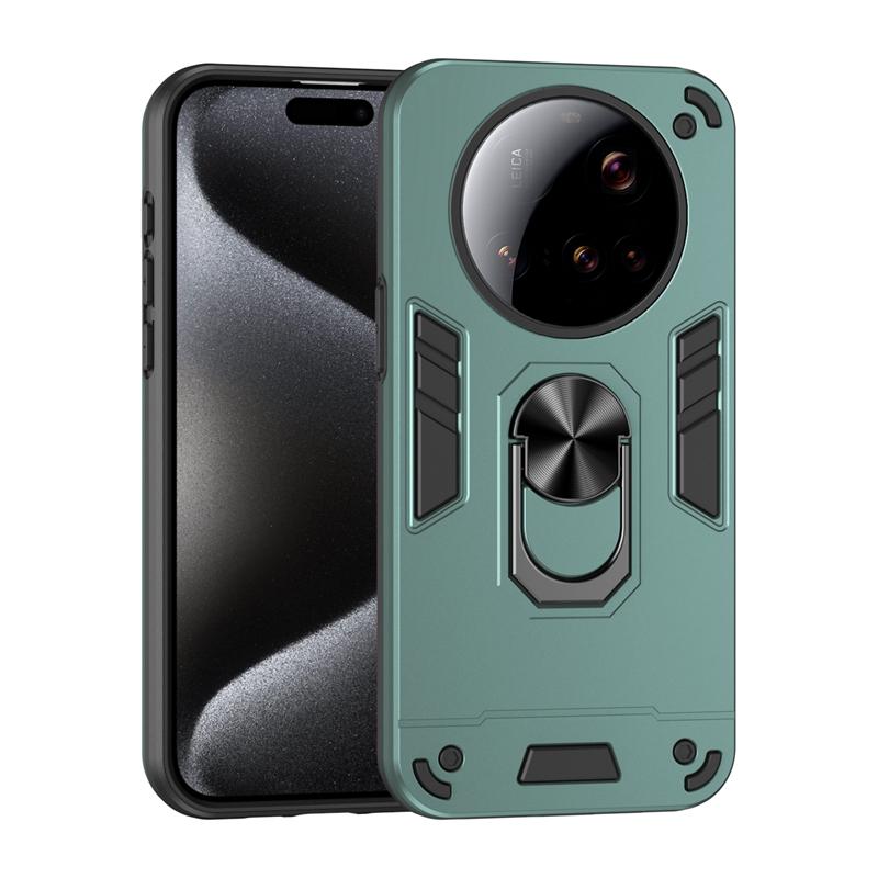 

Armor Shockproof Camera Lens Protection Case For Xiaomi 15 Ultra Mi 15 Pro 5G Finger Ring Holder Magnetic Cover Xiaomi 15 Ultra