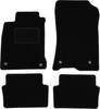 Tapis de sol en velours noir pour: Renault Laguna III hayon, break (2007-2015)