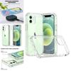 12 For Iphone Pro Max 11 12 Mini Shockproof Clear Crystal Case Phone Cover