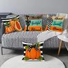 Thanksgiving Holiday Pumpkin Series Pillow Digital Printing Festive Atmosphere Decoration Living Room Home Pillow Cushion Cover