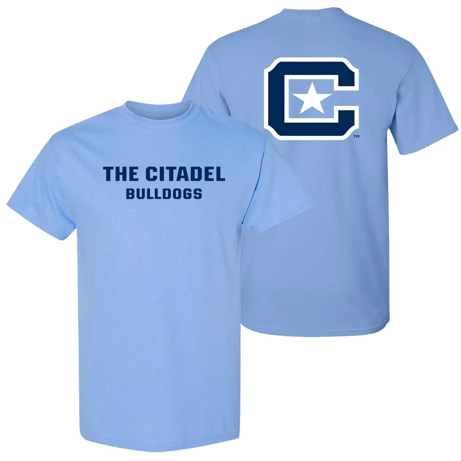 Футболка с принтом The Citadel спереди и сзади - Синий C 3XL