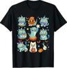 T-shirt d'Halloween Tigre Derpy et Oiseau Sussie