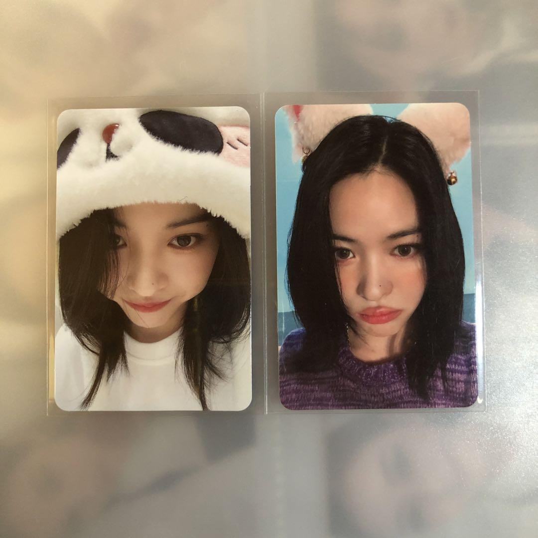 

[USED] itzy makestar Ryujin trading card
