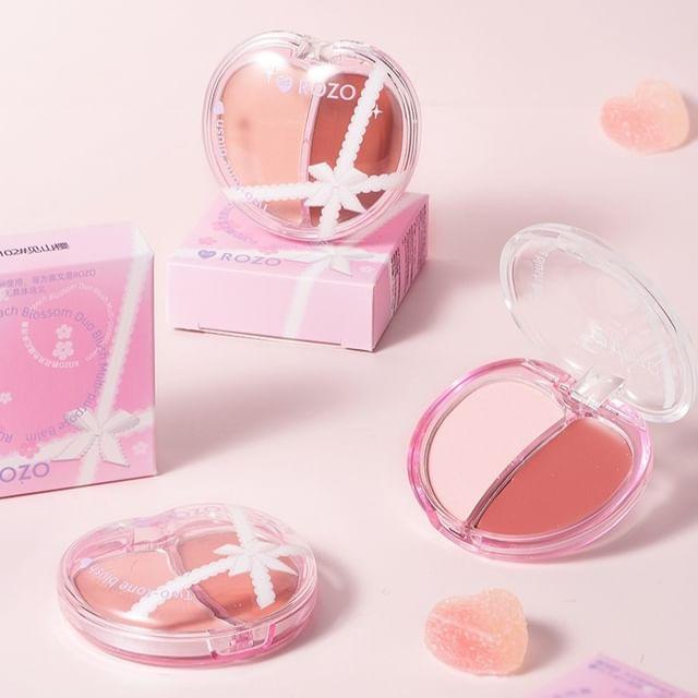 ROZO - Two-Tone Multi-Use Cream Blush - 3 Types