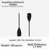 6 Colors Convertible Detachable Single/Double Head Oar Paddle  for SUP Board and Kayak