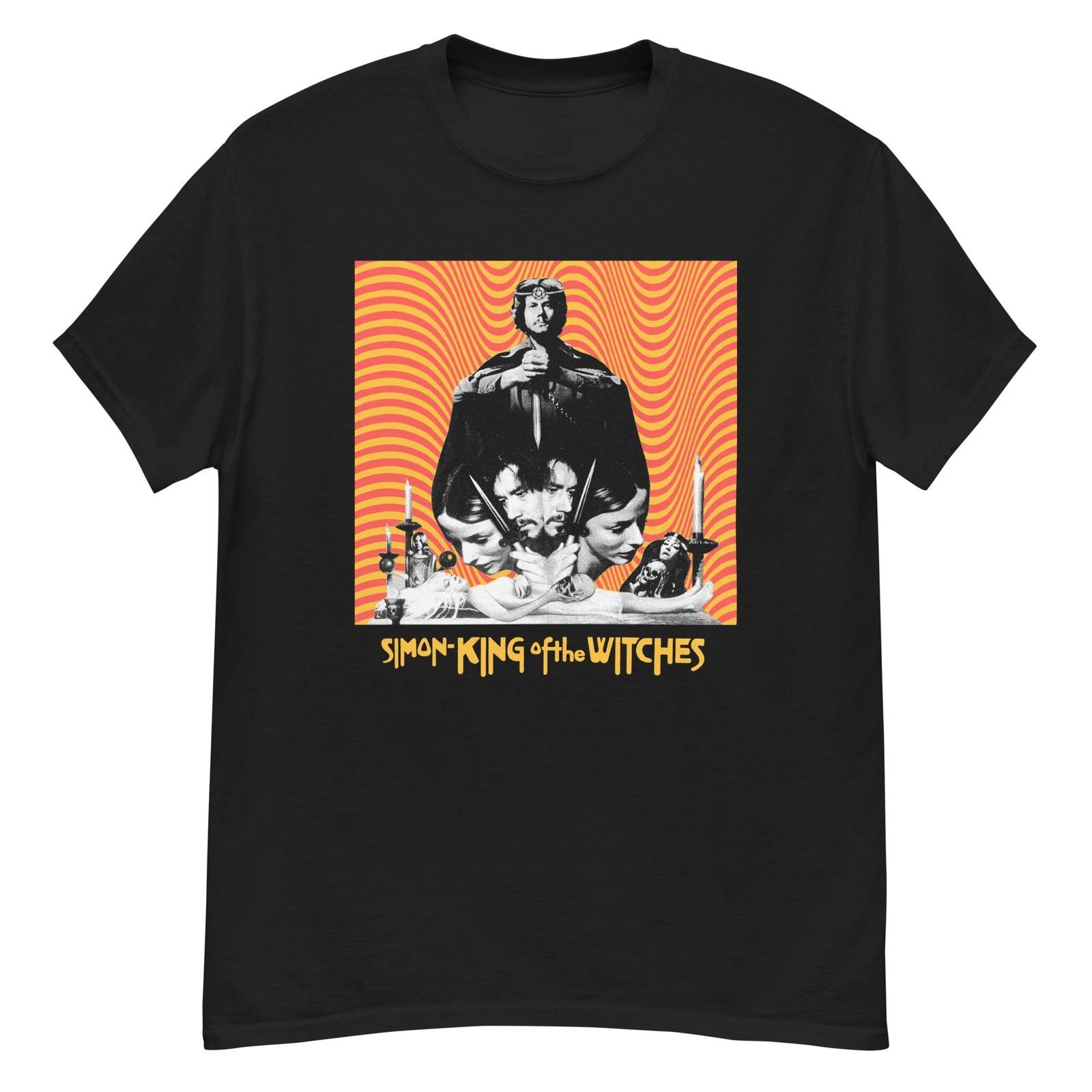 

Simon King of the Witches cult film fan art t-shirt M