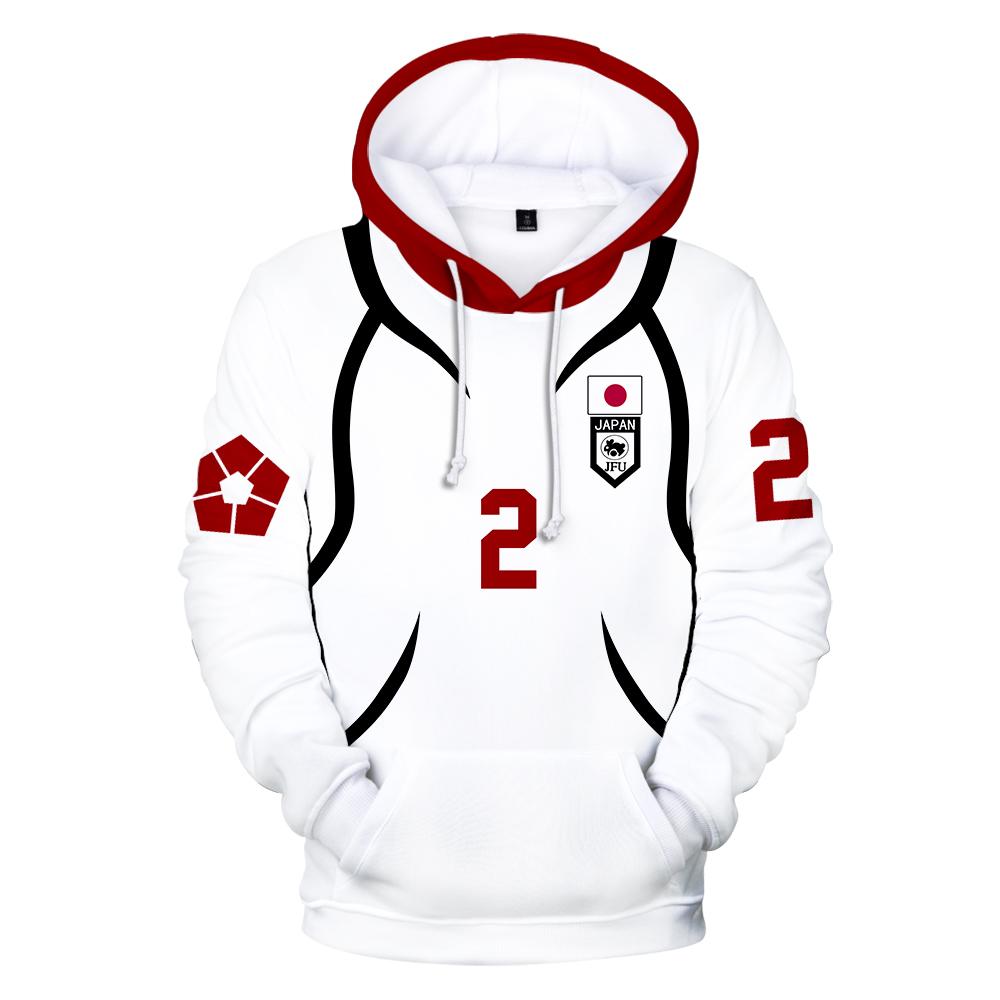 

Fashion BLUE LOCK Hoodies Autumn Long Sleeve Unisex Pullovers Streetwear Funny Clothes Sweatshirt XXS білий