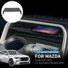 Mazda CX60 CX70 CX80 CX90 2022-2025 Auto Brillenhalter - Mittelkonsolen Aufbewahrungs Organizer Fach, ABS
