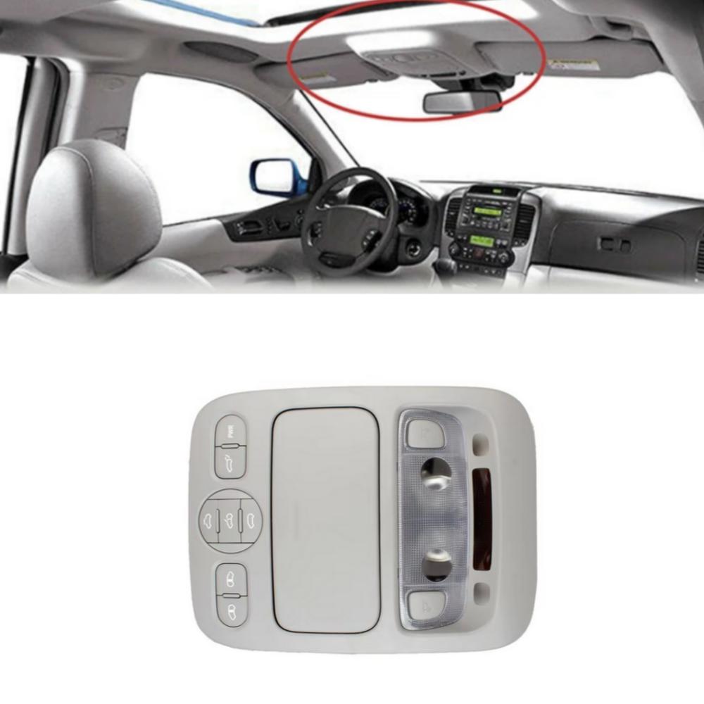 Overhead Console Light Lamp Gray For Kia Sedona 2006-2014 Replace 92821-4D100QW