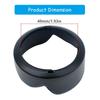 EW53 49mm Bayonets Reverse Flower Lens Hoods Cover for EF-M 15-45mm f/3.5-6.3 IS / 15-45 mm f3.5-6.3 IS