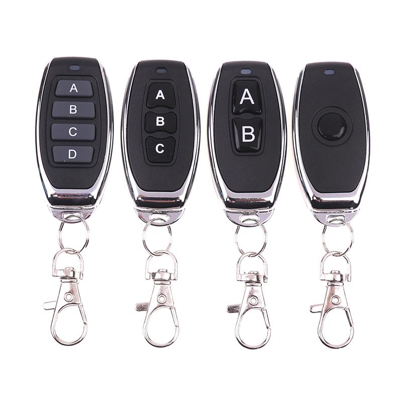 433 Mhz Wireless Remote Control Learning Code Wireless Radio Frequency Remote Control For Cars Electric Retractable Doors