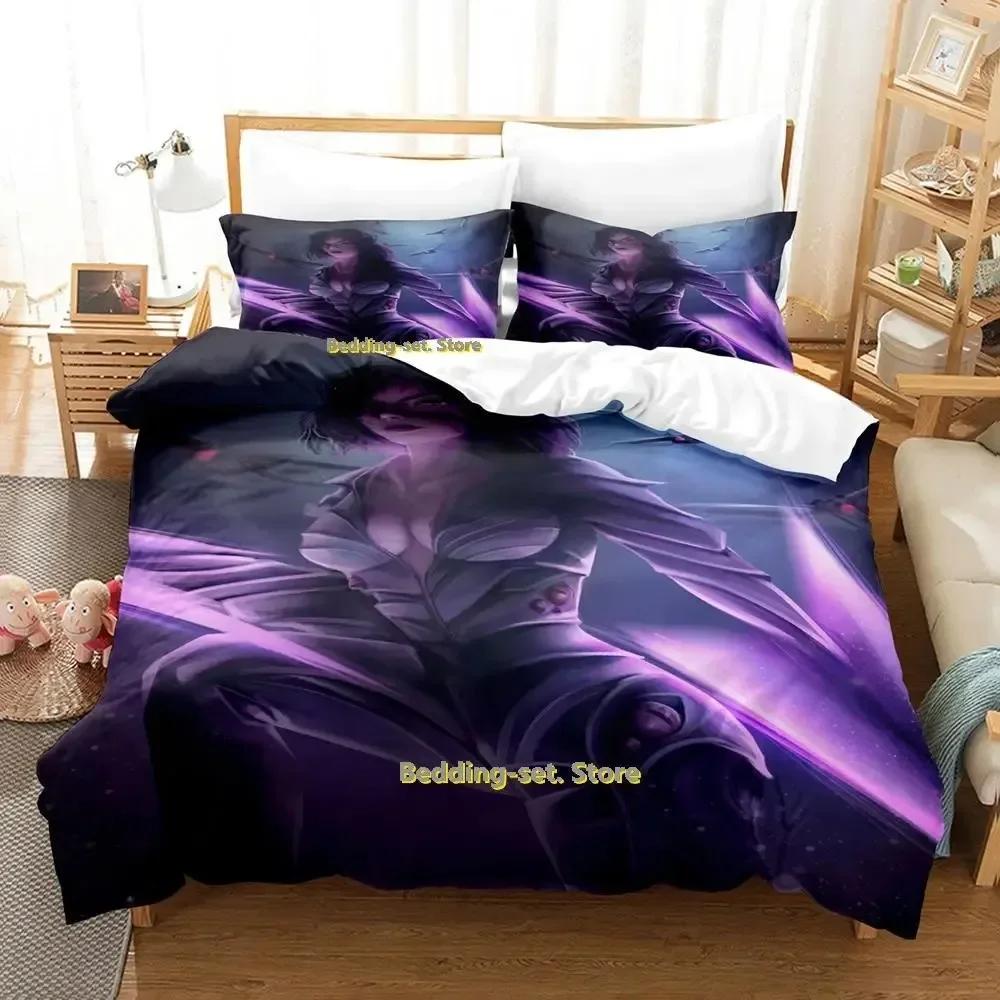 Cool Kai Sa Bedding Set Single Twin Full Queen King Size Bed Set Adult Kid Bedroom Duvetcover Sets Anime parure de lit Bed