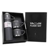 with Cup Vacuum Flask 500ml Thermal Bottle Double Layer Vacuum Insulated Bottle Set  Coffee
