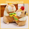Cavia Corp Mcdonalds Porcellus Hamburger Plush Toy Stuffed Animal Doll Gift