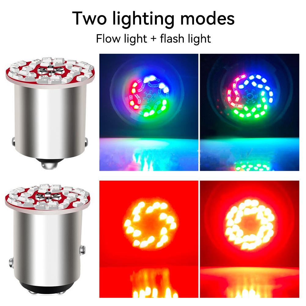 1156 1157 30SMD LED Motorcycle Car Headlight Bulbs Lamp Flashing Motorbike Bright BAY15D BA15S P21/5W P21W 1156 180°