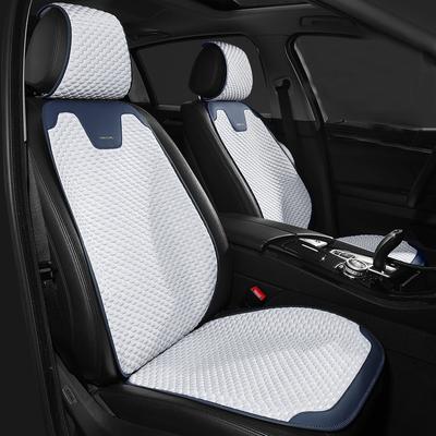 2023 NOVINKA Real Silk Potah na autosedačku Chránič předního sedadla Univerzální Letní Protiskluzový protiskluzový polštář Auto Interiér
